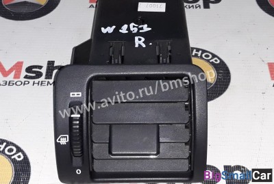 Воздуховод (дефлектор) правый Mercedes ML w163