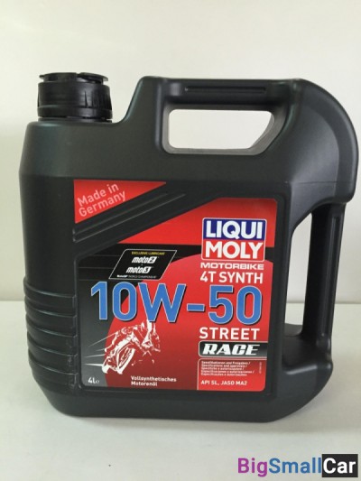 Масло моторное LIQUI MOLI 10W-50 Synth Street Race 4л 7508